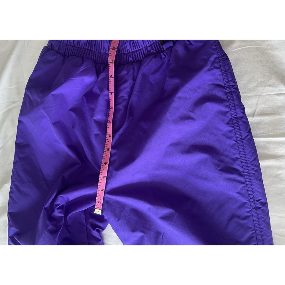 Women's Vintage Columbia 100% Nylon Ski Snow Outdoor Pants Size small Purple - Picture 11 of 15